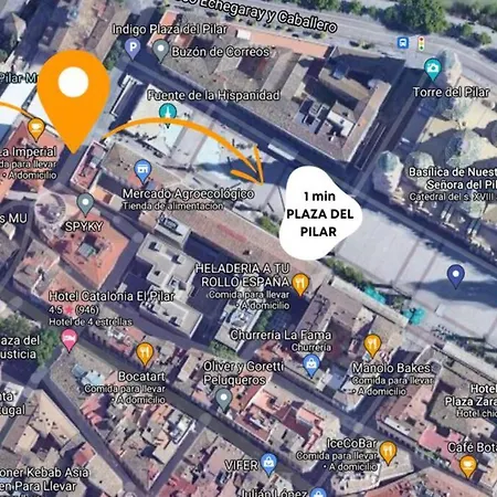 Appartamento Unico En Plaza Del Pilar